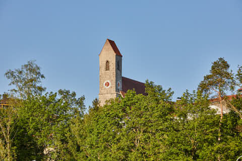 Gemeinde Emmerting Landkreis Altötting Hohenwart Kirche St. Nikolaus (Dirschl Johann) Deutschland AÖ